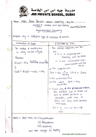 Asynchronous Learning – Chemistry