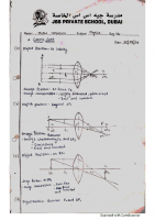 Nidhi Johnson_10C_Ray Diagrams Lens