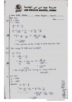 Nidhi Johnson_Lens Formula and Power Worksheet